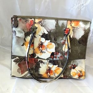Guess floral design Handbag please see pics